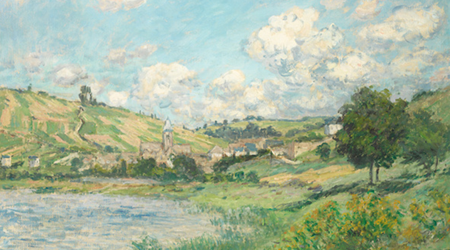 Monet - Vétheuil Paisagem - 1879