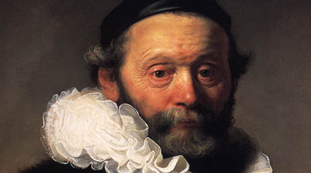 Portrait of Johan Wtenbogaert – 1633 – Rembrandt Van Rijn 