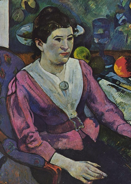 Paul Gauguin - Portrait of Marie Lagadu 1890