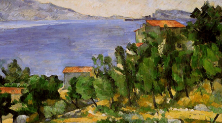 Baía de Eustáquio - Cèzanne - 1882