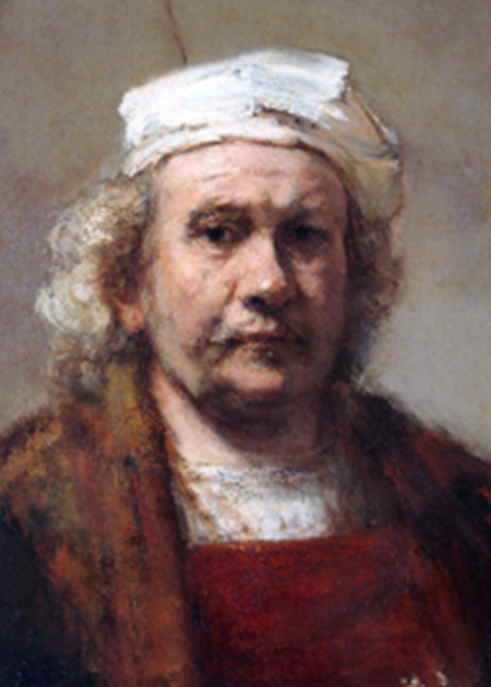 Detalhe - Autorretrato - Rembrandt