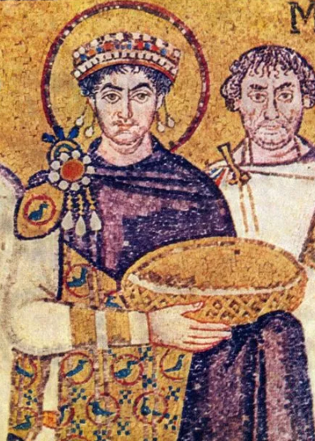 Imperador Justiniano I – Mosaico – 547 – d.C.