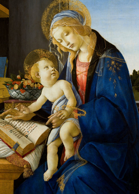 Botticelli - 1471 - Virgem com Criança