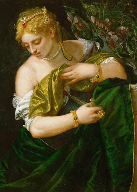 Lucretia - Paolo Veronese - 1580